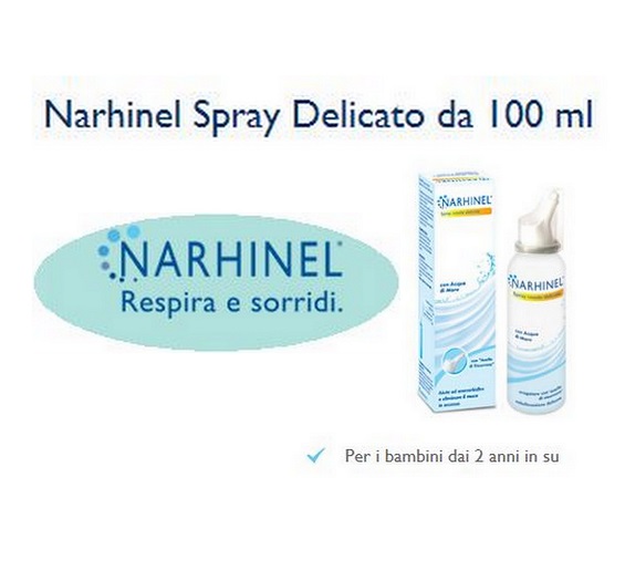 Spray nasale delicato Narhinel
