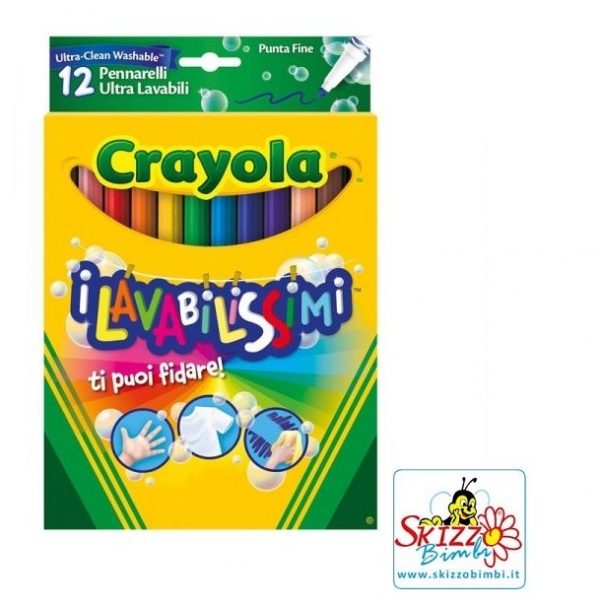 Crayola Pennarelli Ultra Lavabili